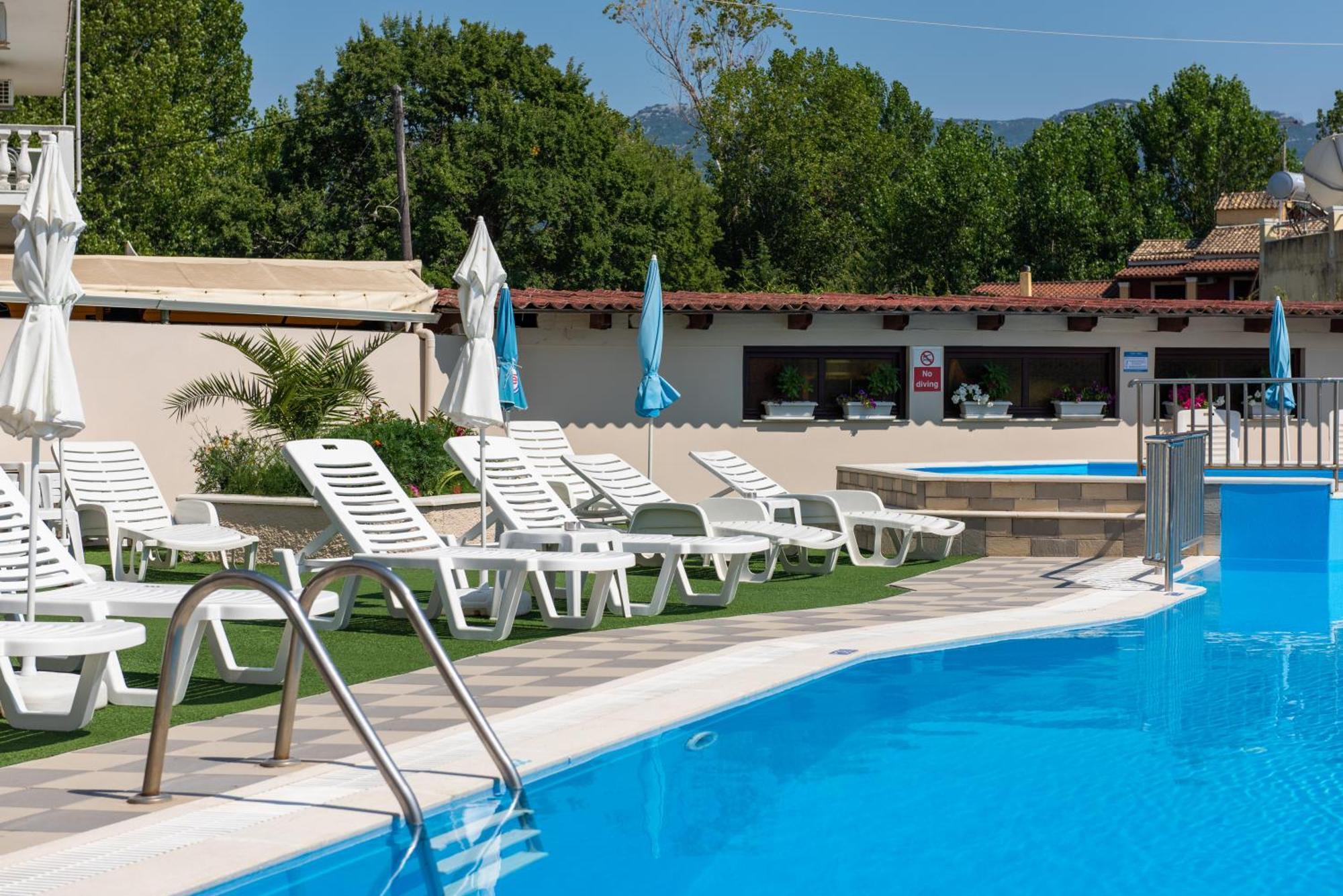 Aphrodite Beach Hotel Corfu Róda Kültér fotó