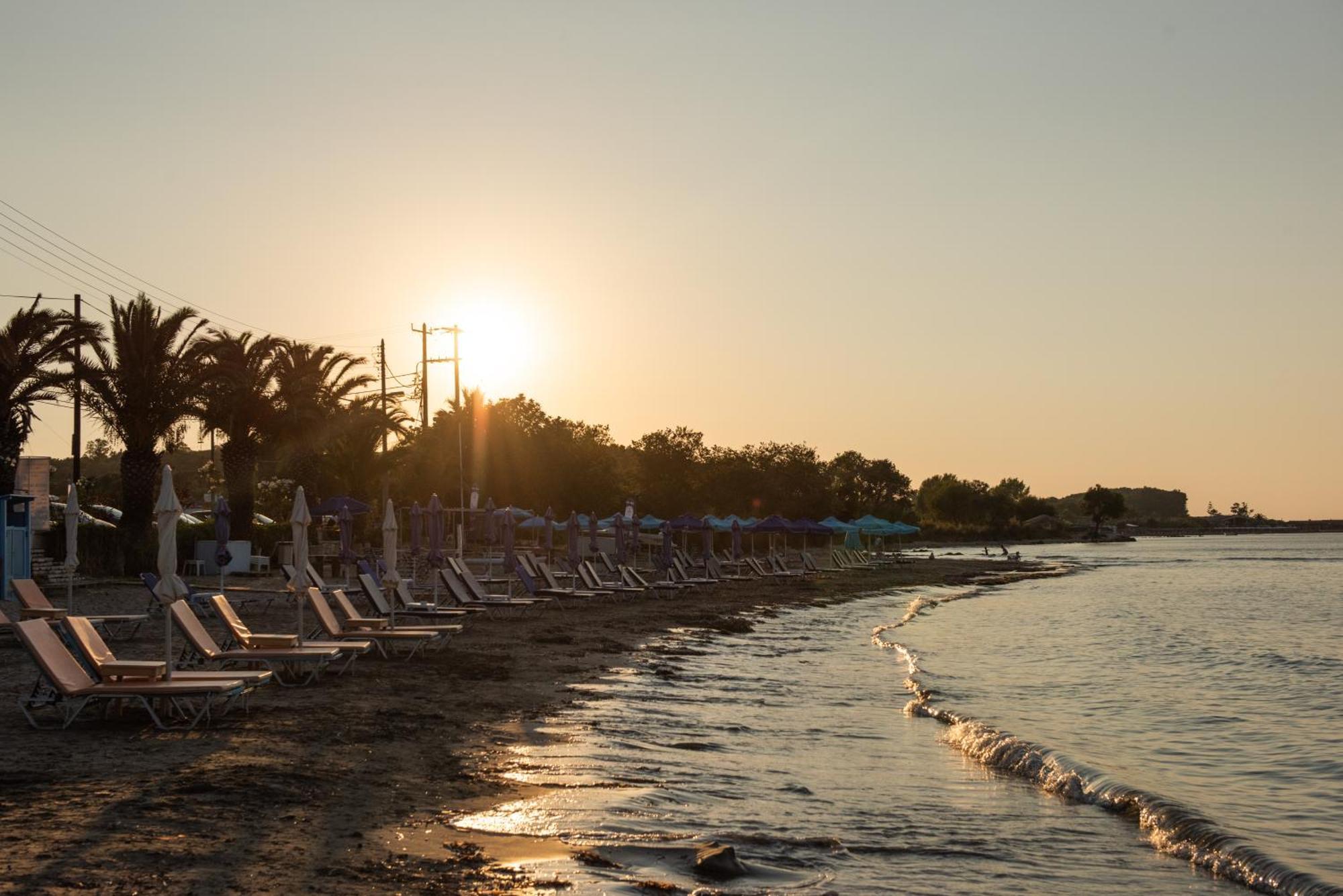 Aphrodite Beach Hotel Corfu Róda Kültér fotó