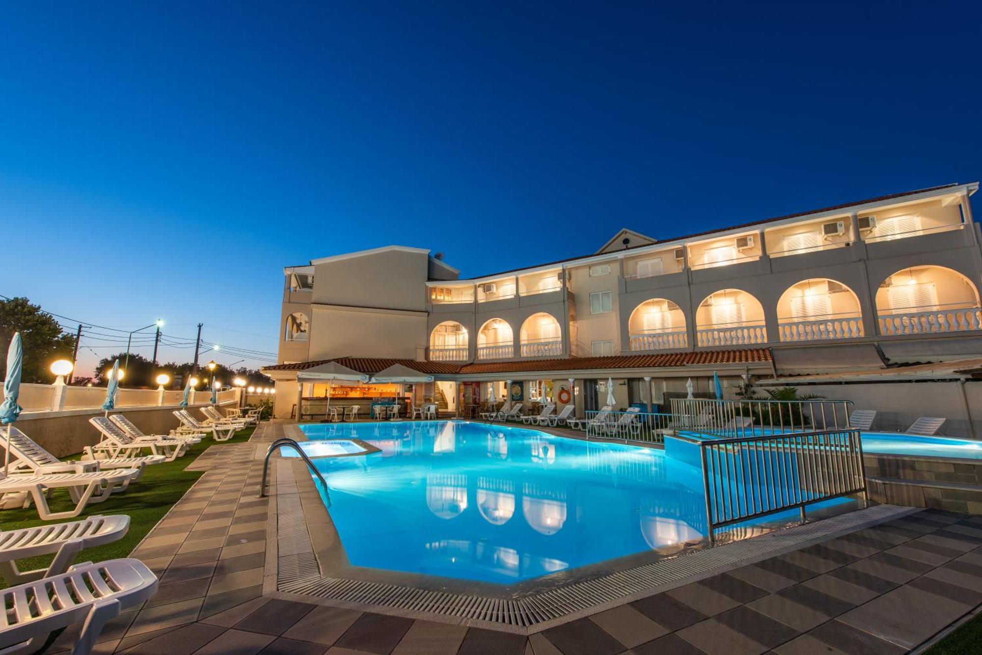 Aphrodite Beach Hotel Corfu Róda Kültér fotó