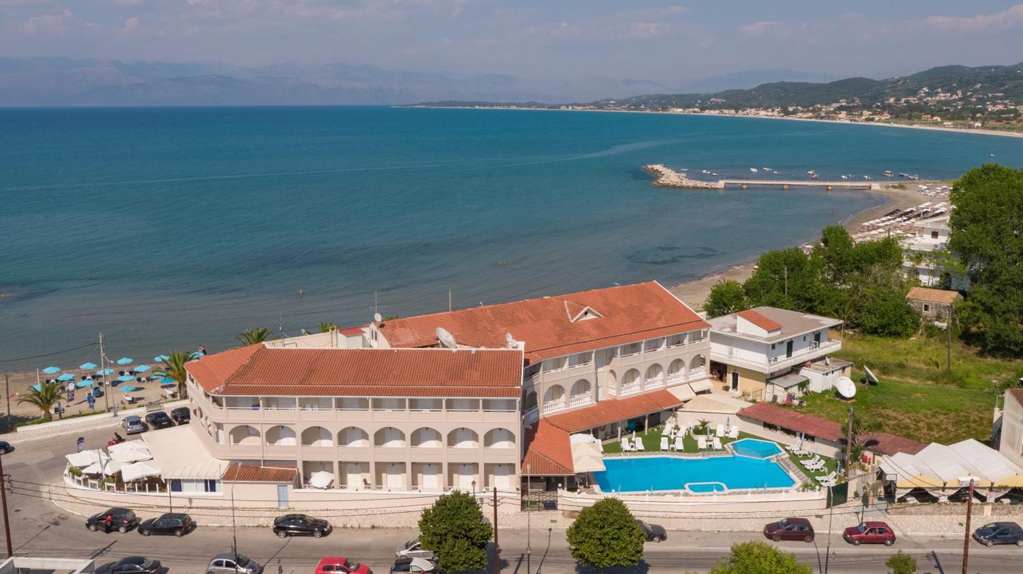 Aphrodite Beach Hotel Corfu Róda Kültér fotó