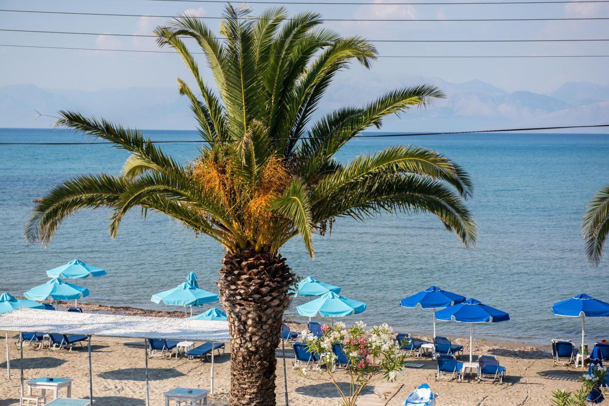 Aphrodite Beach Hotel Corfu Róda Kültér fotó